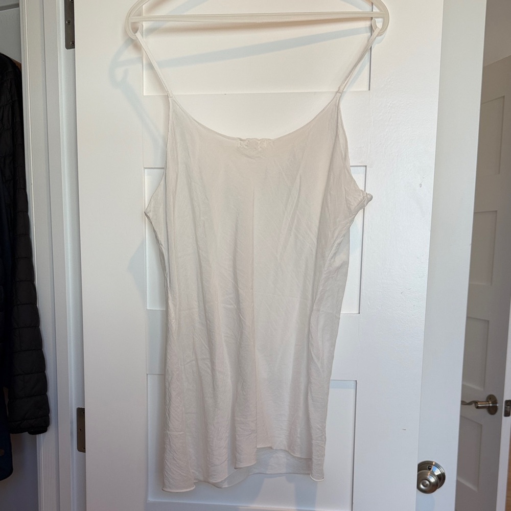 Women's CP Shades Cotton Silk Slip Cami Tank Top - Lightweight Layering Piece - Picture 2 of 4